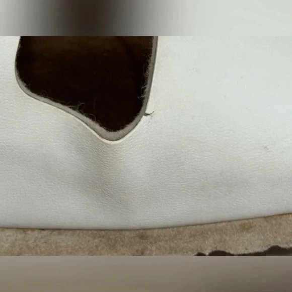 White Birkenstock Size 40 Women's Arizona Footbed Sandal - Picture 9 of 11